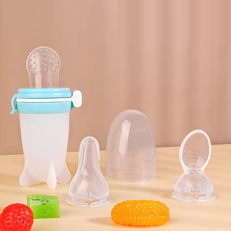 Silicone Baby Solid Food Tools