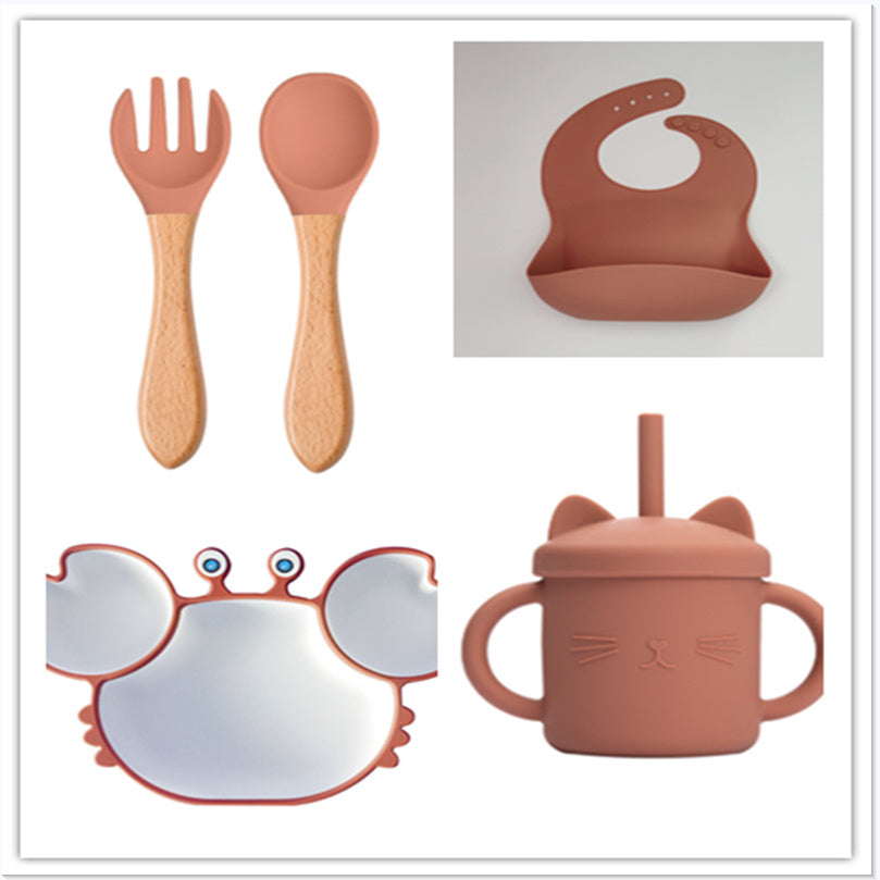 Silicone Baby Dishes for Children's