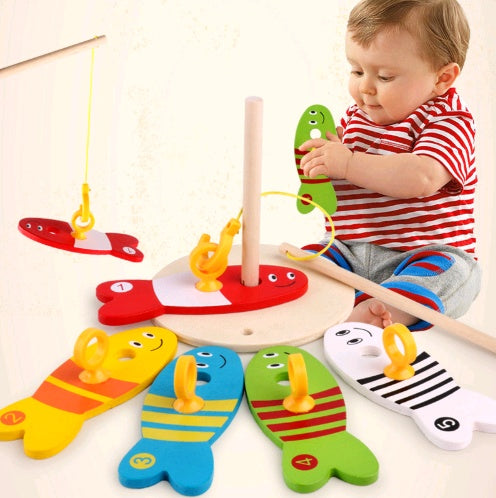 Children's educational creative fishing toys