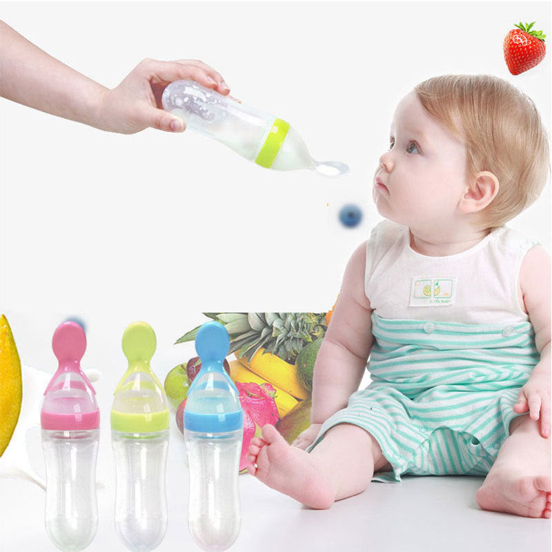 Baby Feeding Bottle Toddler Silicone