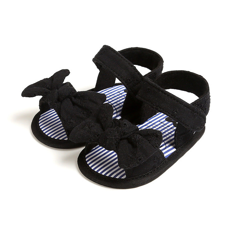 Summer Bowtie Baby Shoes