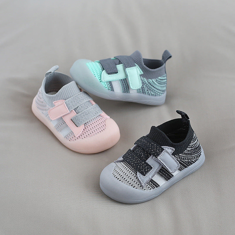 elly Bottom Velcro Baby Shoes