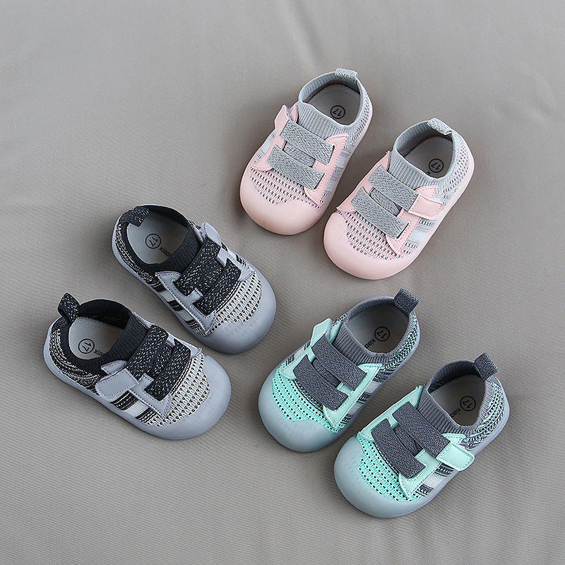 elly Bottom Velcro Baby Shoes