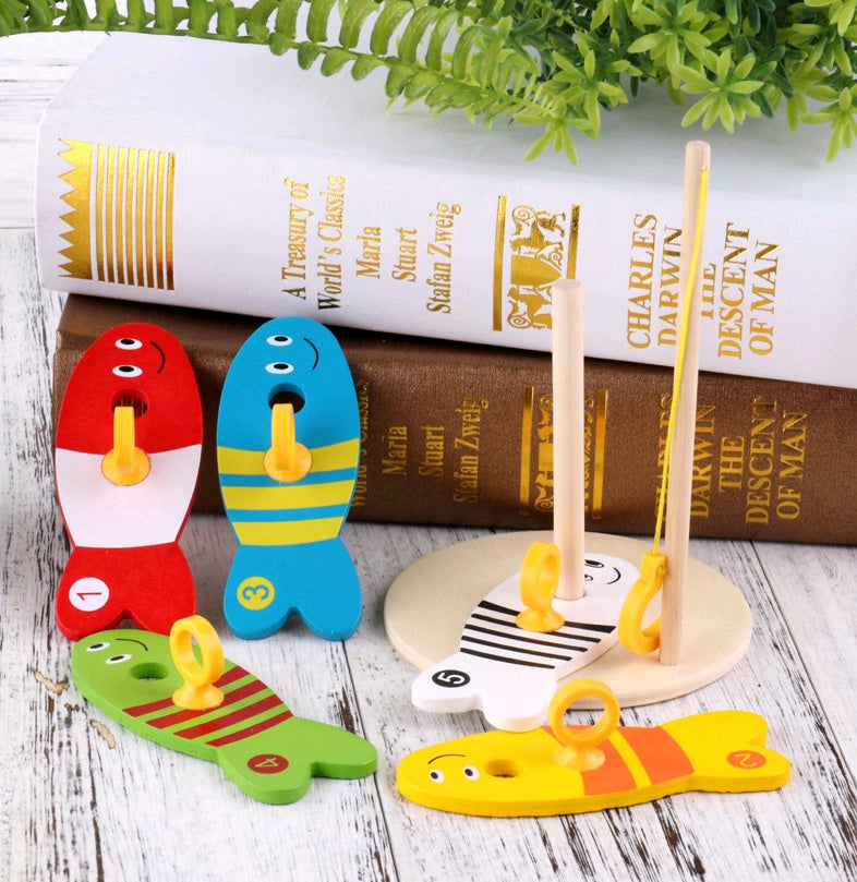 Children's educational creative fishing toys