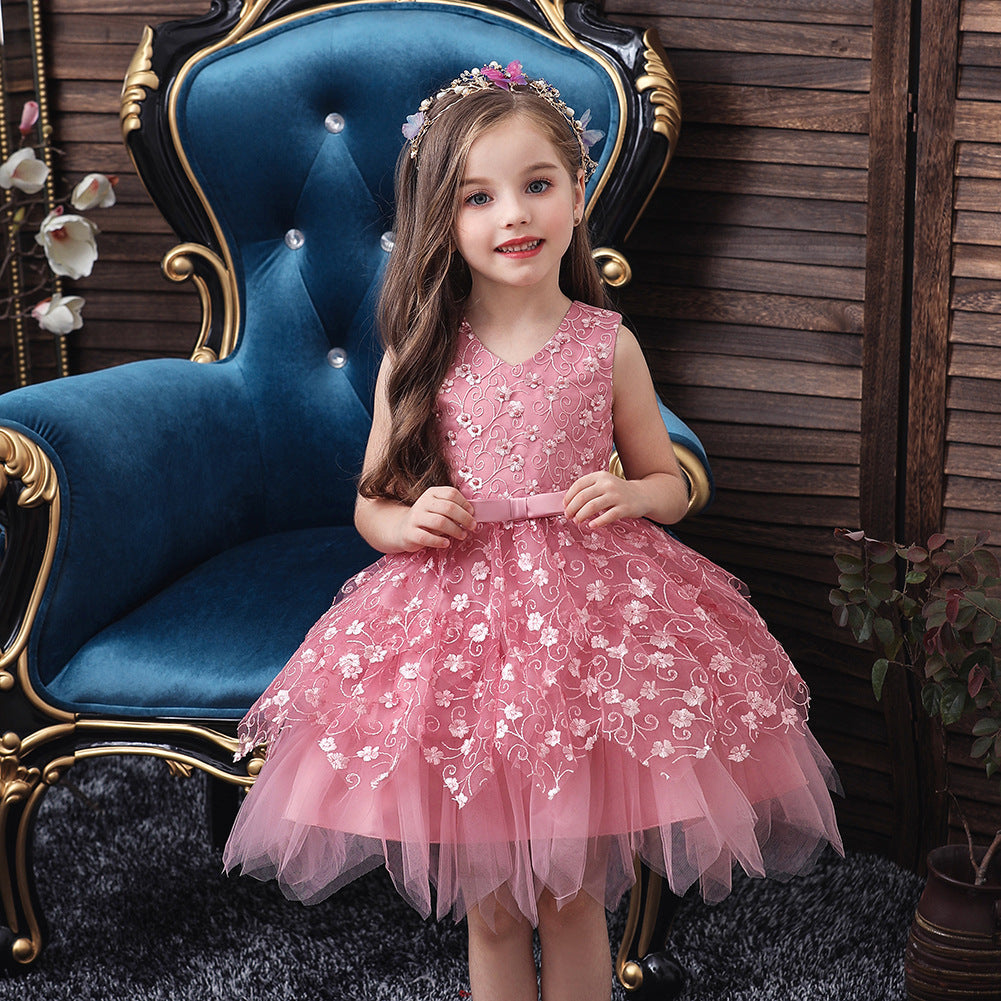 Clothing Baby Girls Middle  Kindergarten Dresses