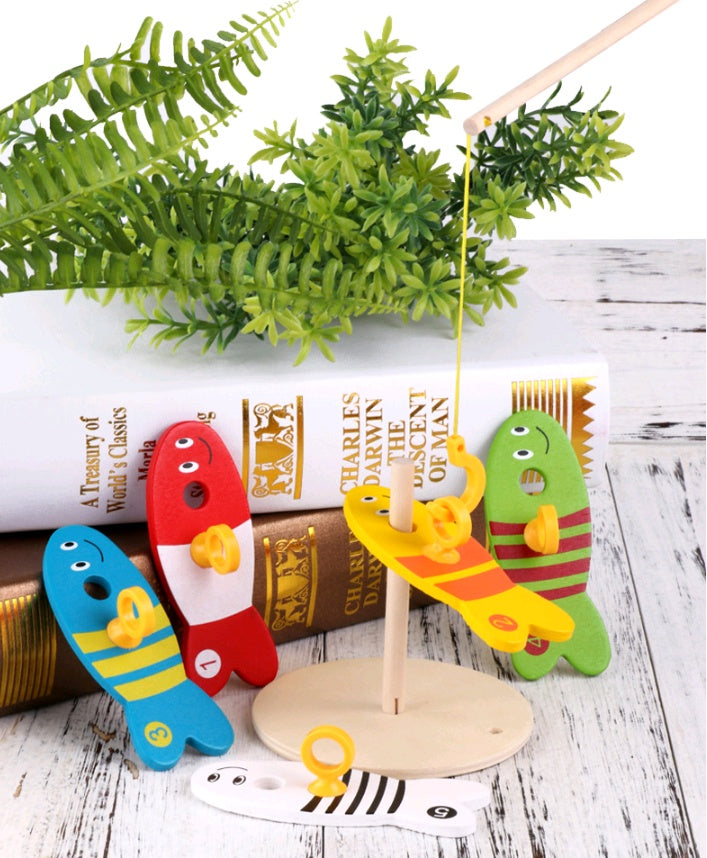 Children's educational creative fishing toys