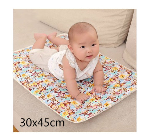 Twill Cotton Baby Waterproof Changing Pad