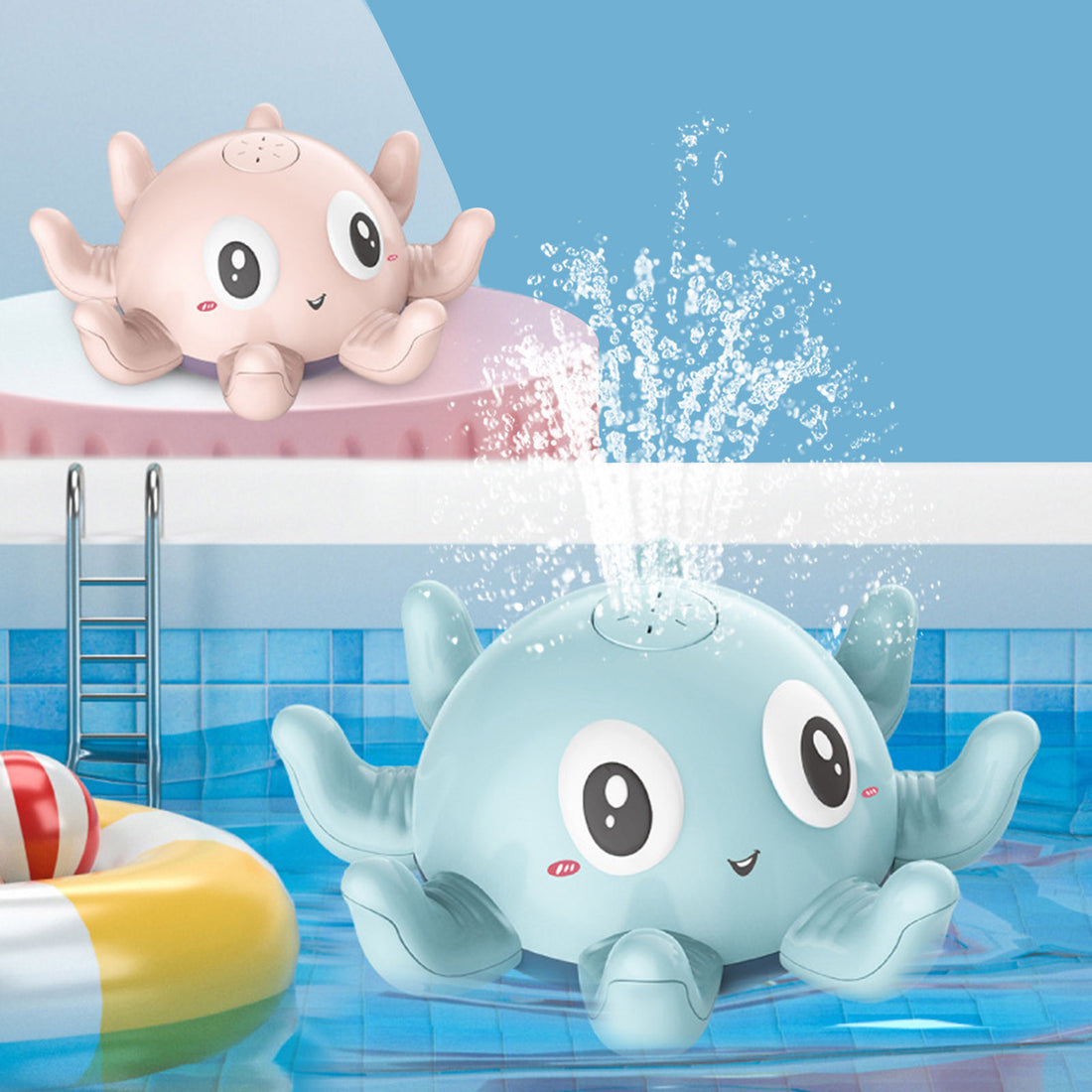 Children's Automatic Water Spray Bath Toys
