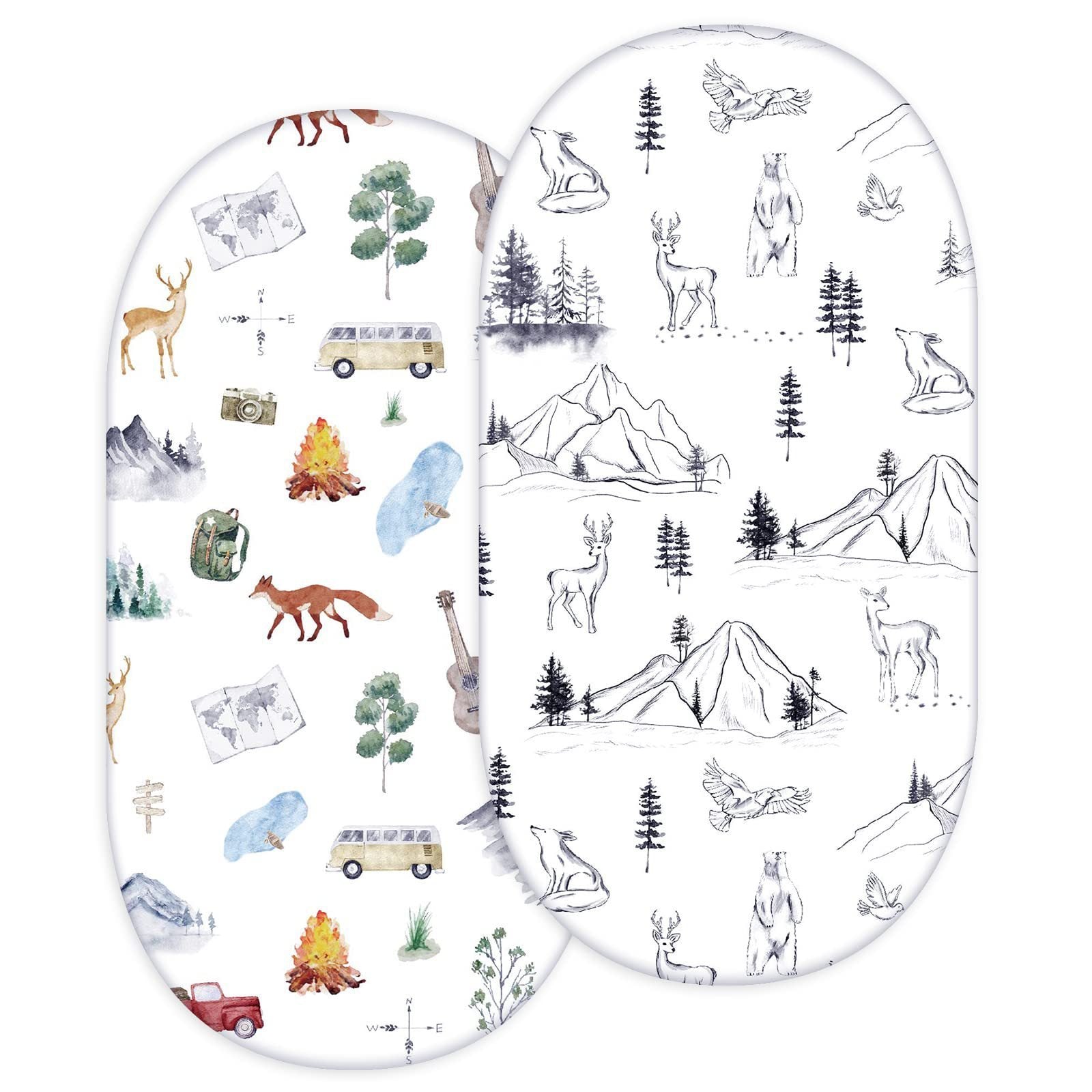 Printing Baby Caring Table Changing Cover