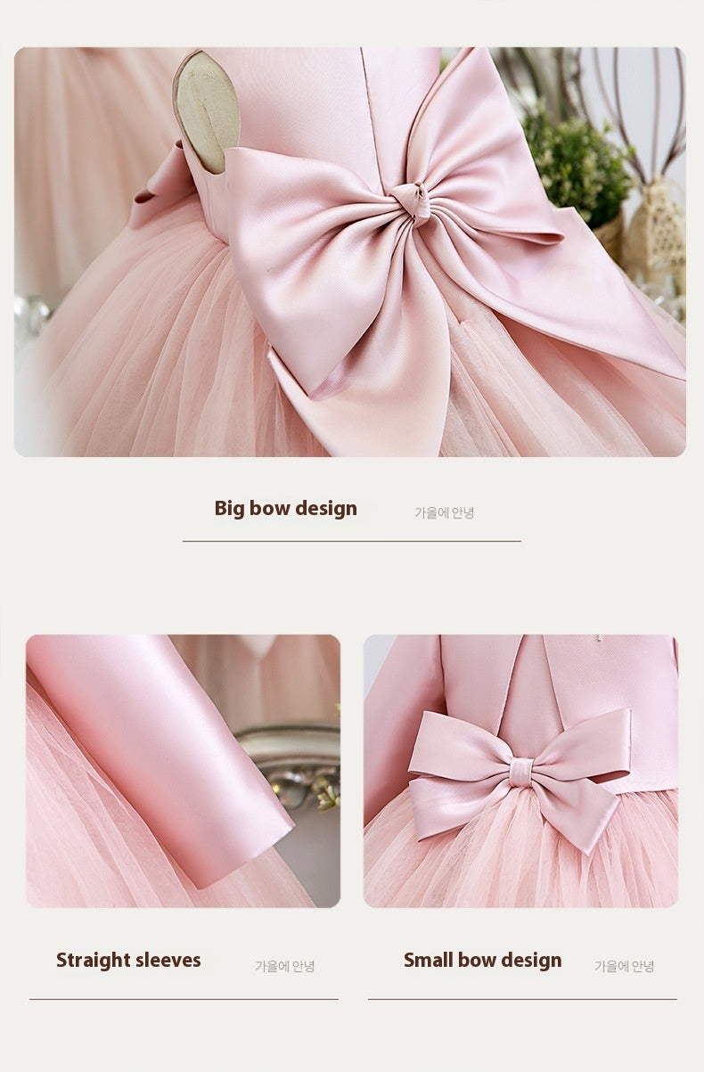 Children's Dress Princess Flower Girl Set