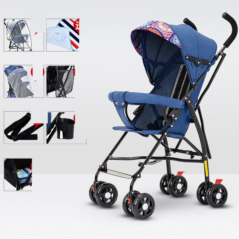 Baby Portable Folding Simple Trolley