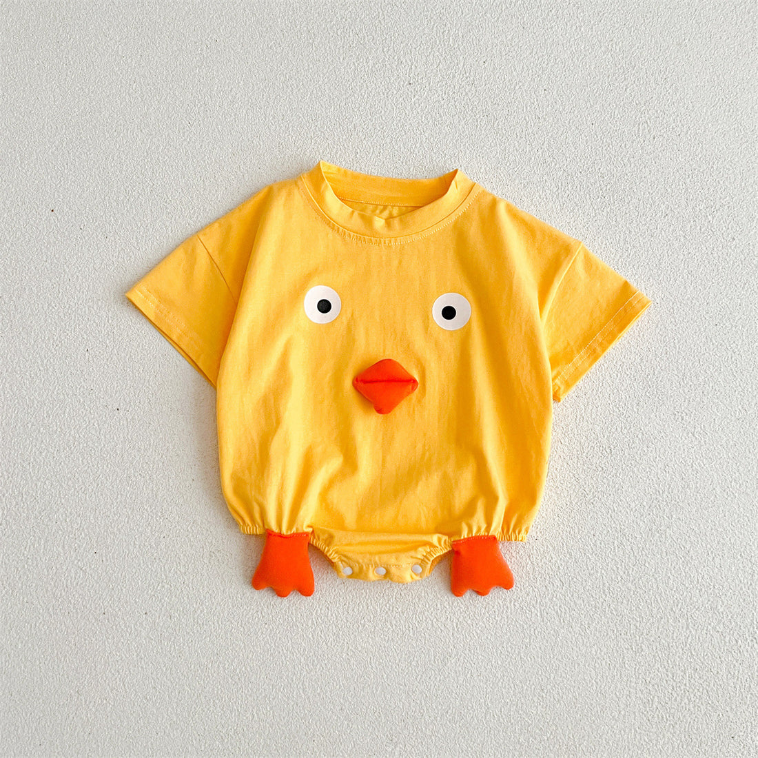 Newborn Cotton Triangle Rompers