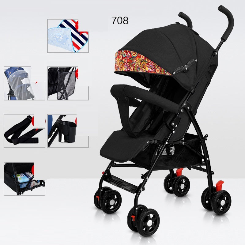 Baby Portable Folding Simple Trolley