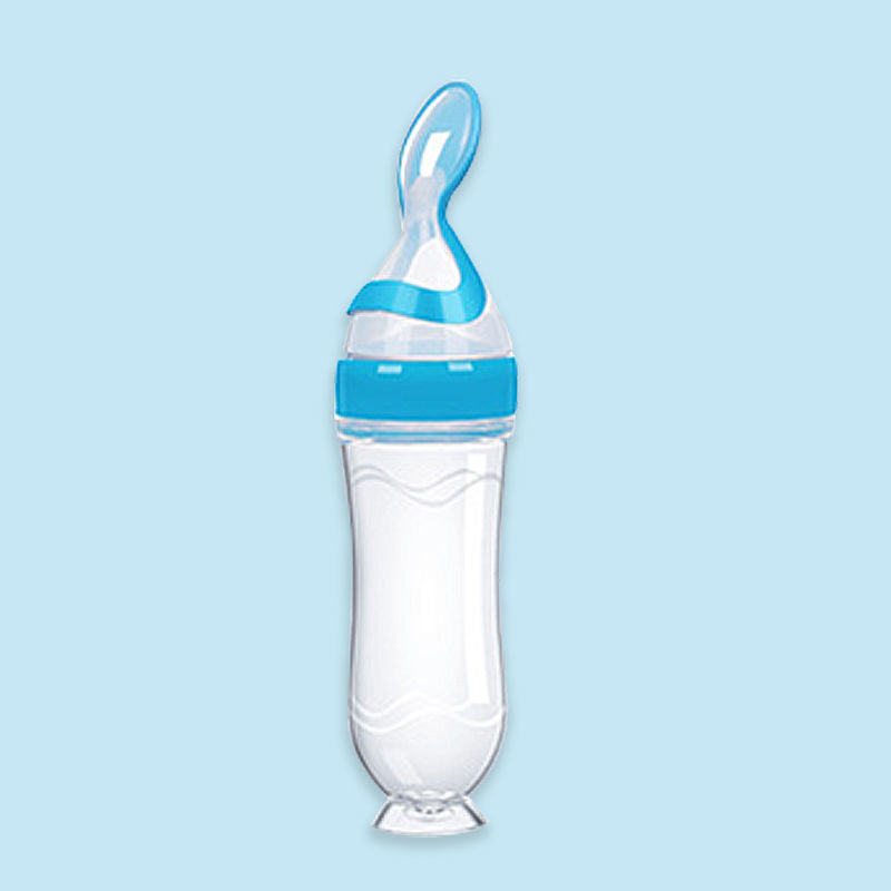 Baby Rice Paste Spoon Feeding Bottle