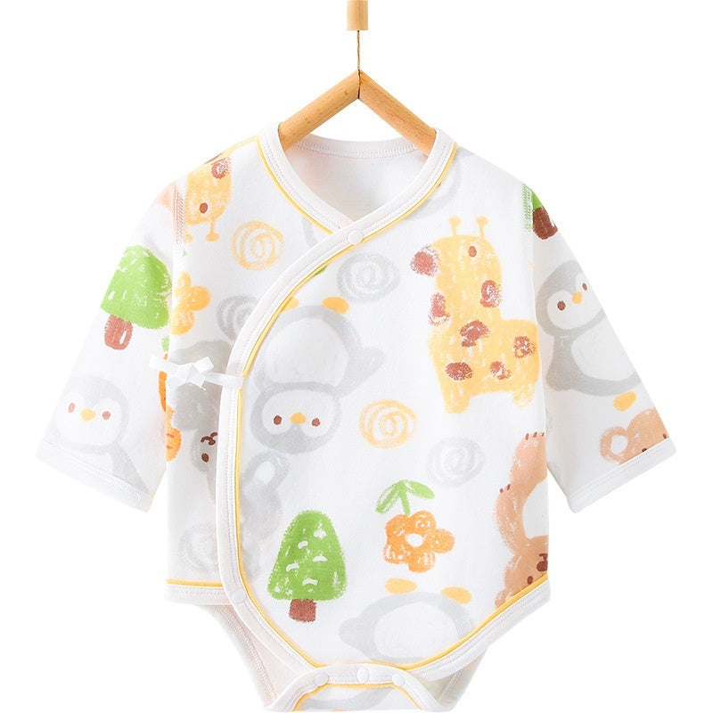 Class A Pure Cotton Baby Triangle Rompers