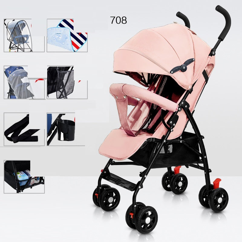 Baby Portable Folding Simple Trolley