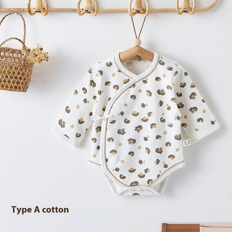 Class A Pure Cotton Baby Triangle Rompers
