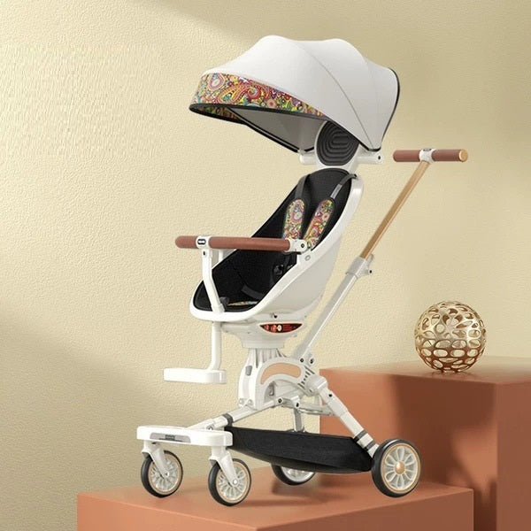 Lightweight Shock-absorbing High-view Stroller
