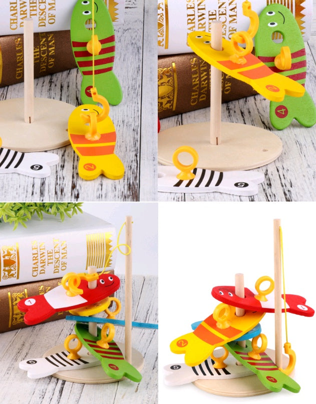 Children's educational creative fishing toys