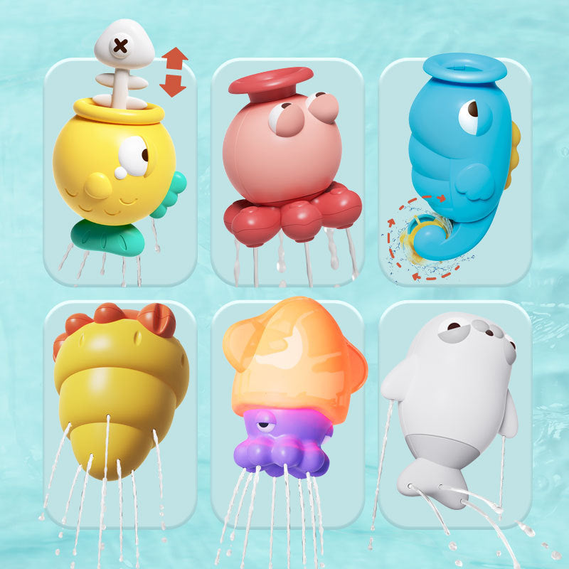 Child Toys Marine Life Shower Head