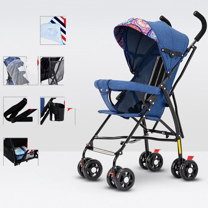 Baby Portable Folding Simple Trolley