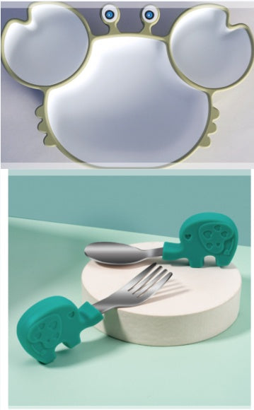 Silicone Baby Dishes for Children's