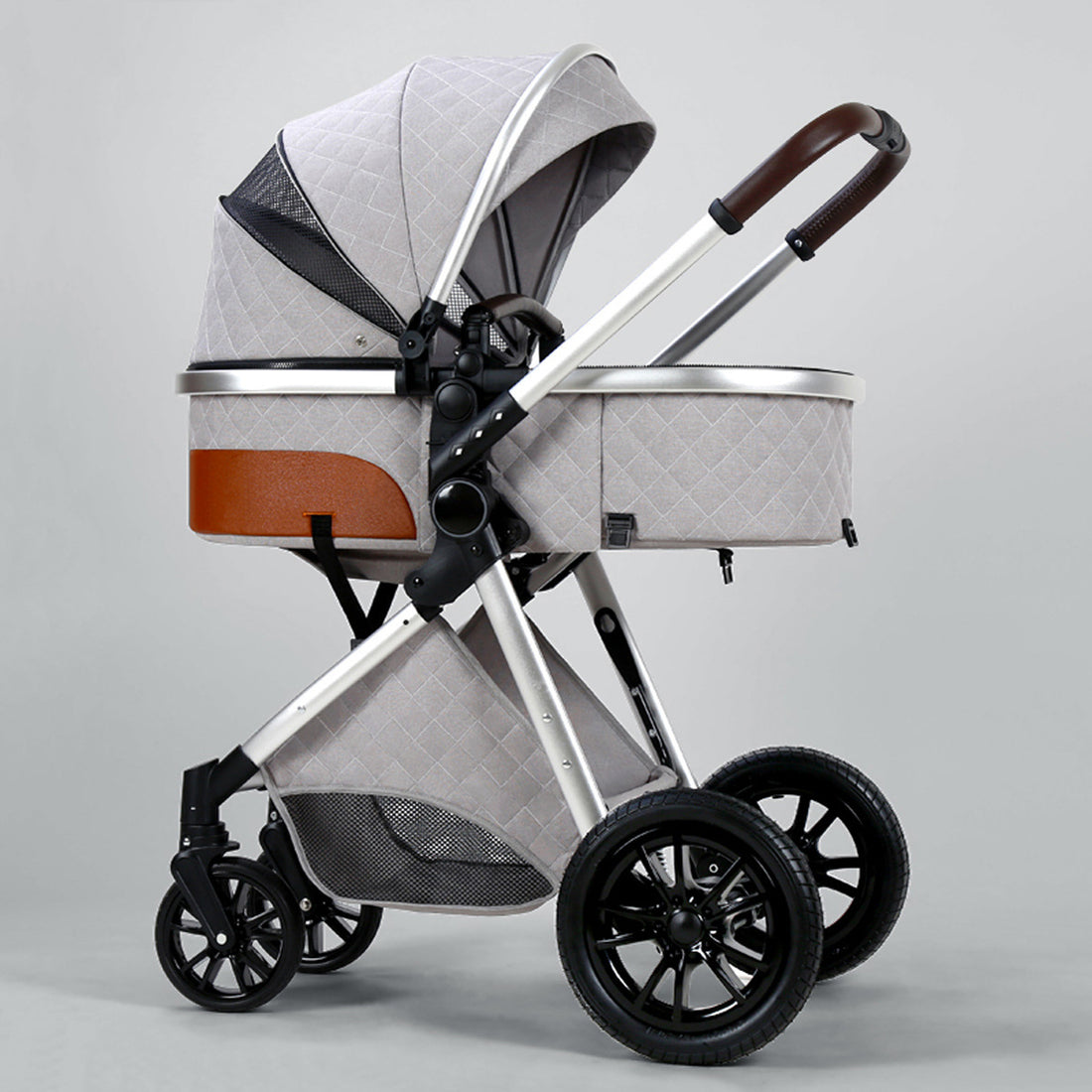 Shock Absorbing Newborn Baby Stroller
