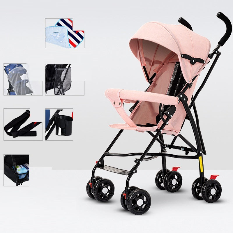 Baby Portable Folding Simple Trolley