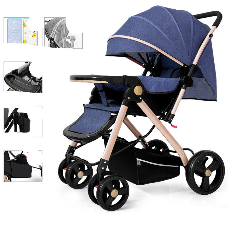 Baby Strollers Can Sit Or Lie Down