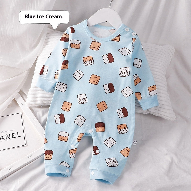 Cotton Baby Rompers Pajamas