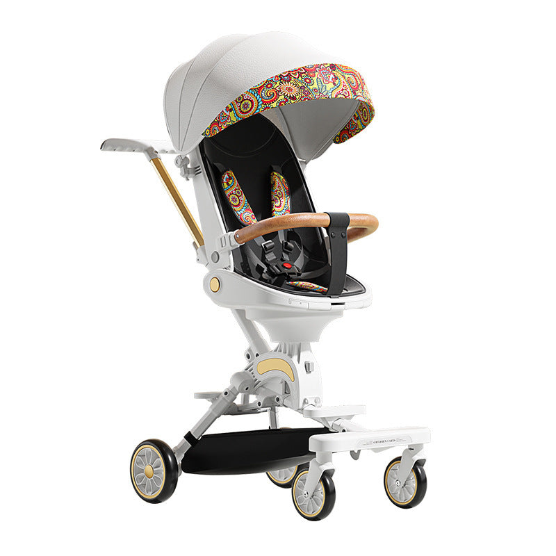 Lightweight Shock-absorbing High-view Stroller