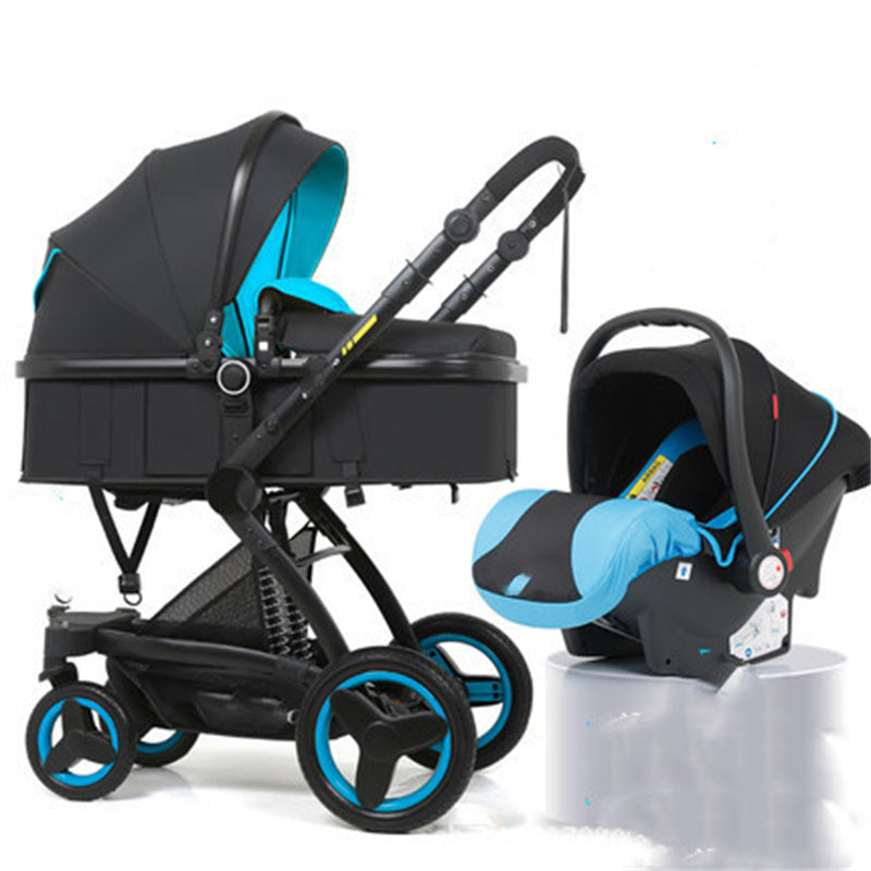 High Landscape Baby Stroller Basket