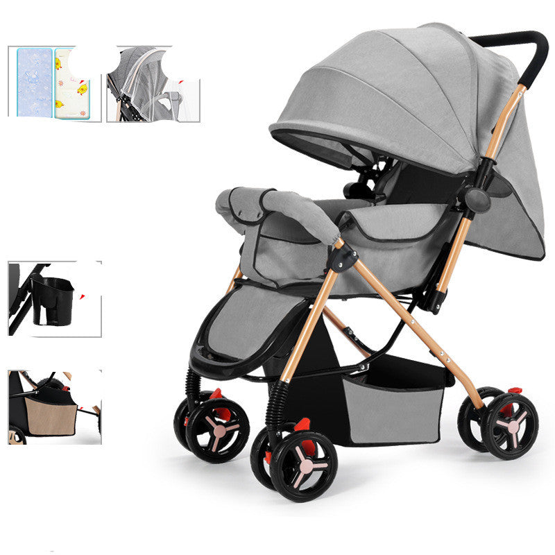 Baby Strollers Can Sit Or Lie Down