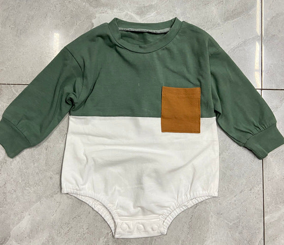 Triangle Rompers Western Style Boys And Girls