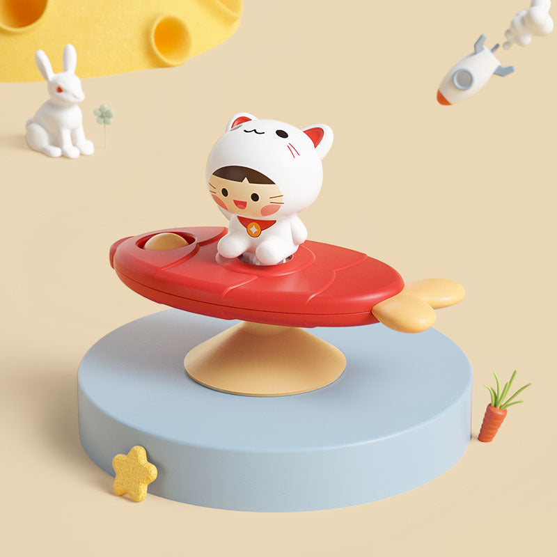 Baby Dining Table Sucker Rotary Table Toys