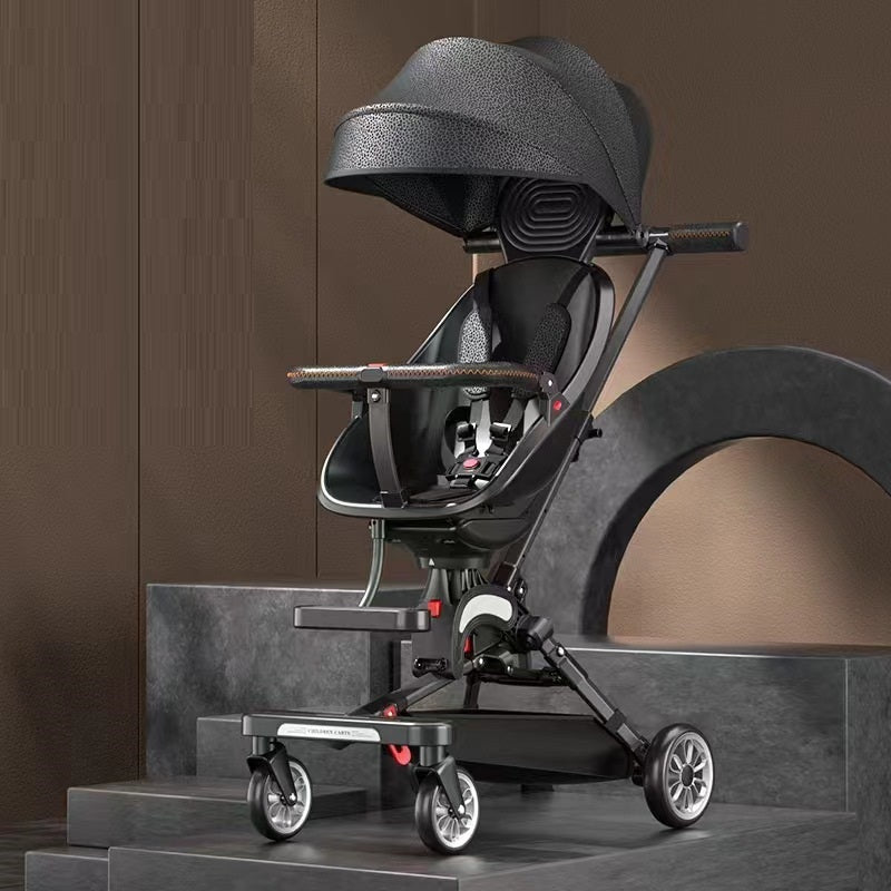Lightweight Shock-absorbing High-view Stroller
