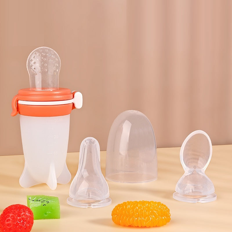 Silicone Baby Solid Food Tools