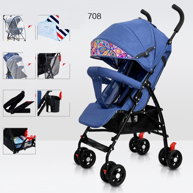 Baby Portable Folding Simple Trolley