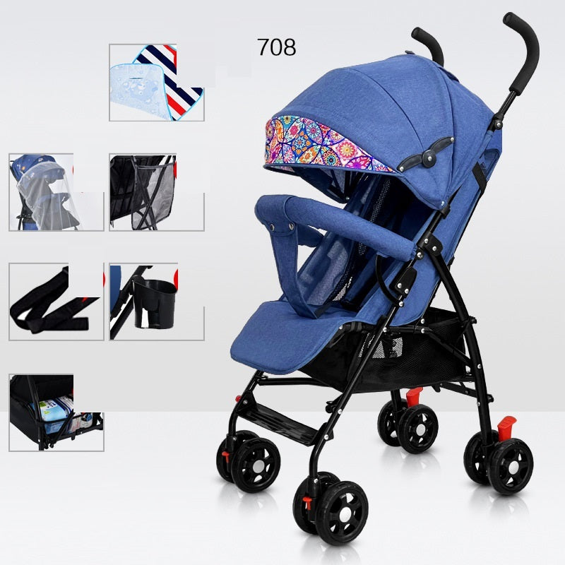 Baby Portable Folding Simple Trolley