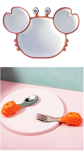 Silicone Baby Dishes for Children's