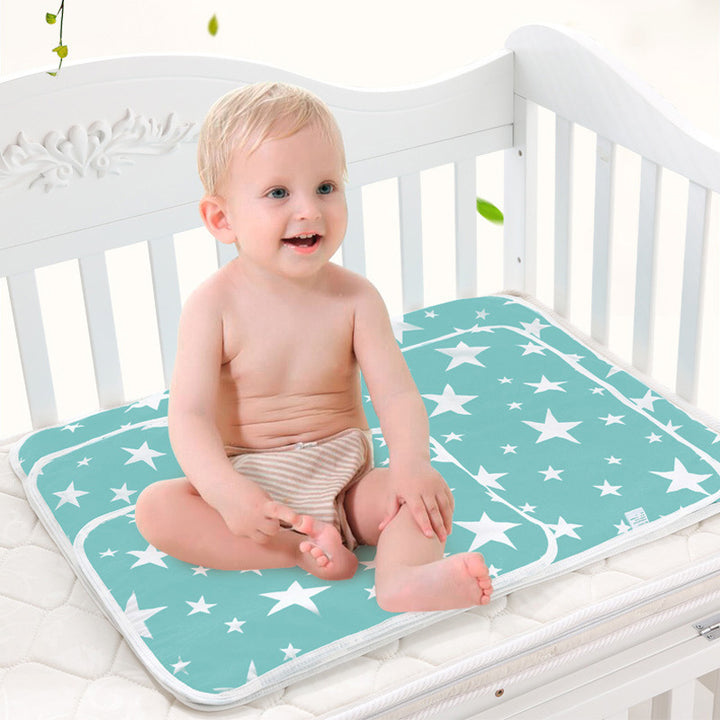 Baby Cotton Cartoon Waterproof Pad