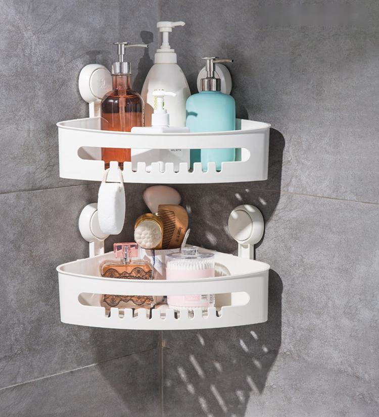 Toilet Bathroom Shelf Wall Hanging Free Punching