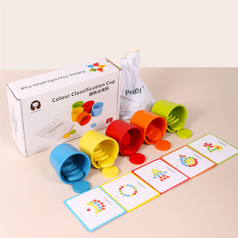 Educational Toys Color Classification Cup