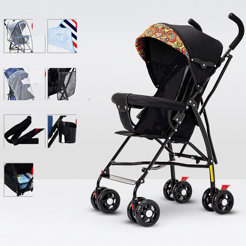 Baby Portable Folding Simple Trolley